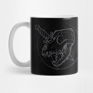 Old dog grey Mug